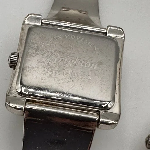 Brighton Watch Lot 4 San Dimas Linx Alta Venezia Silver Gold Plated Part Repair - Picture 13 of 16